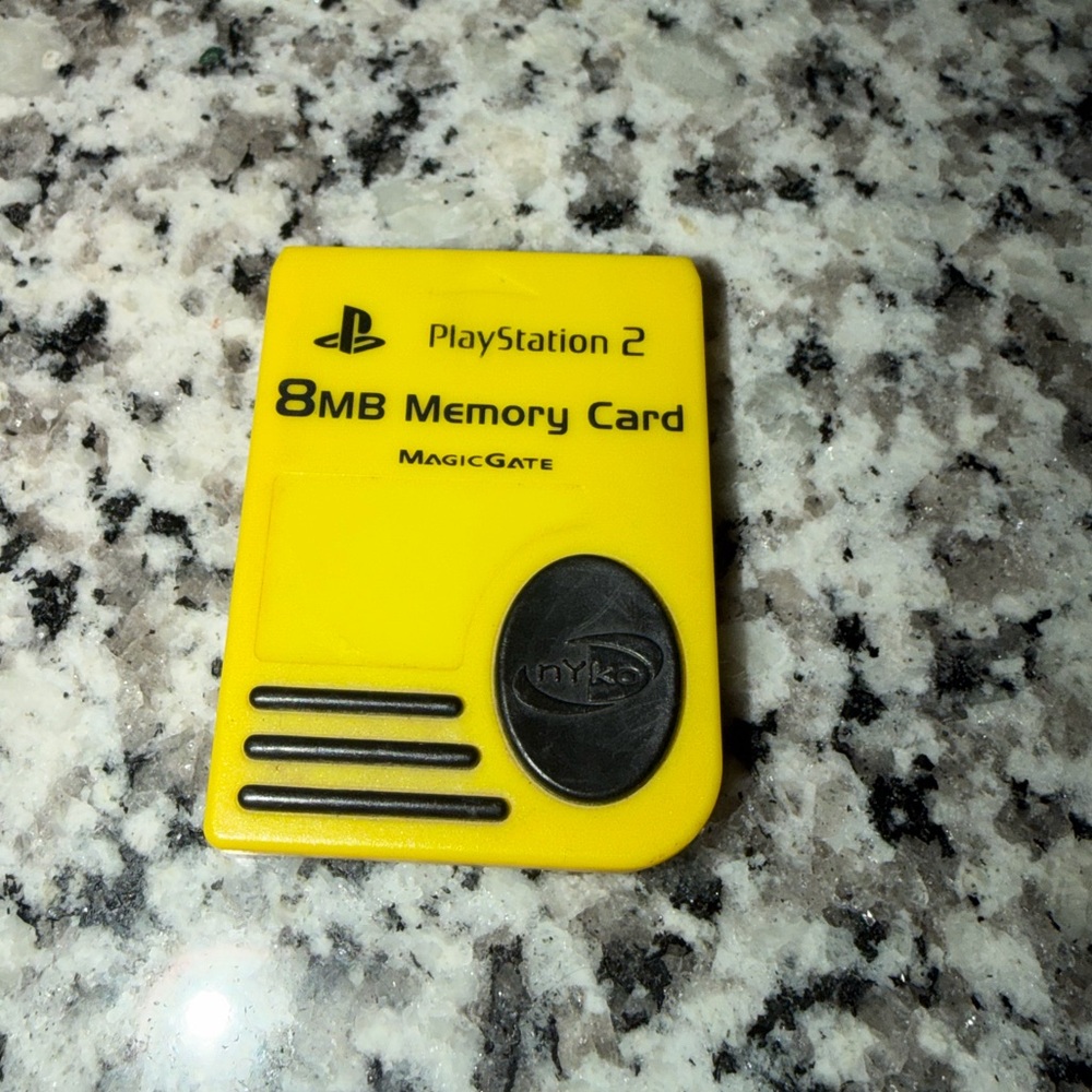 PlayStation 2 memory card 8MB magic‎ gate SONY... UNTESTED